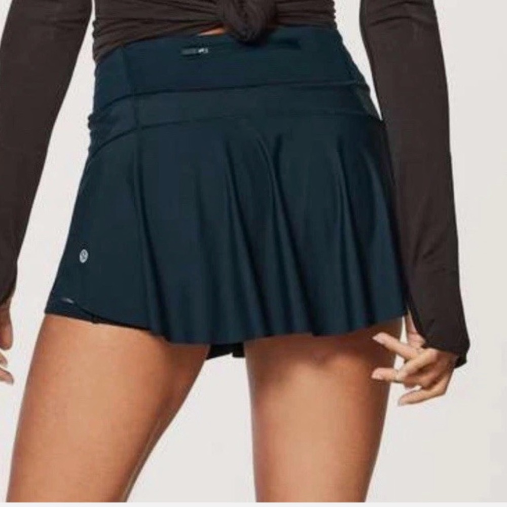 Lululemon Quick Pace Skirt Submarine - Picture 8 of 12
